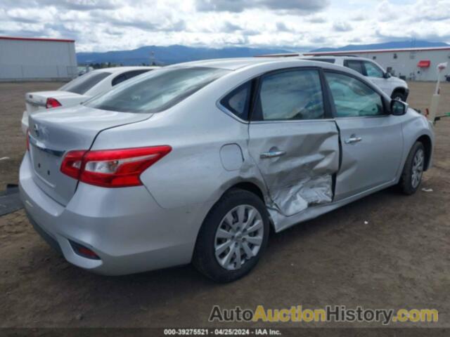 NISSAN SENTRA S, 3N1AB7AP1JY312339