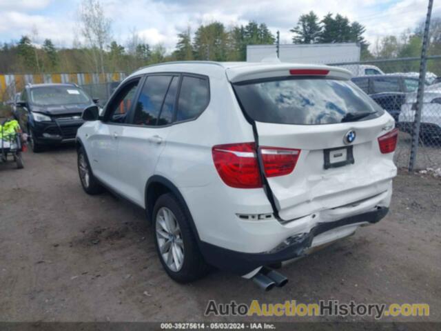 BMW X3 XDRIVE28I, 5UXWX9C38H0T17597