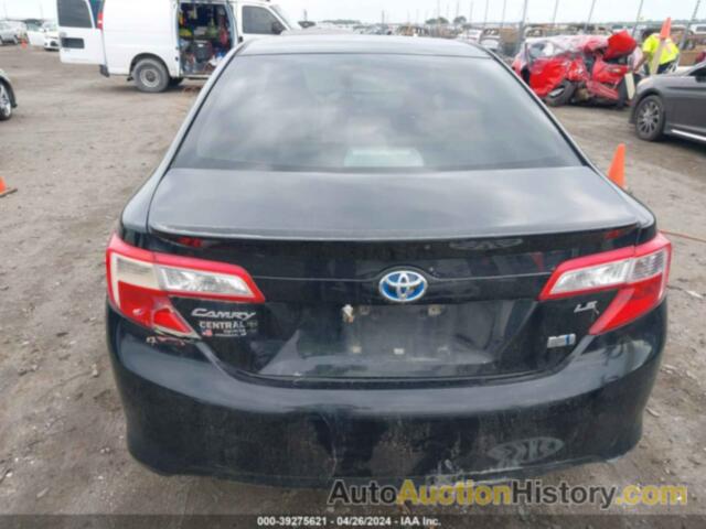 TOYOTA CAMRY HYBRID LE, 4T1BD1FK0CU034203