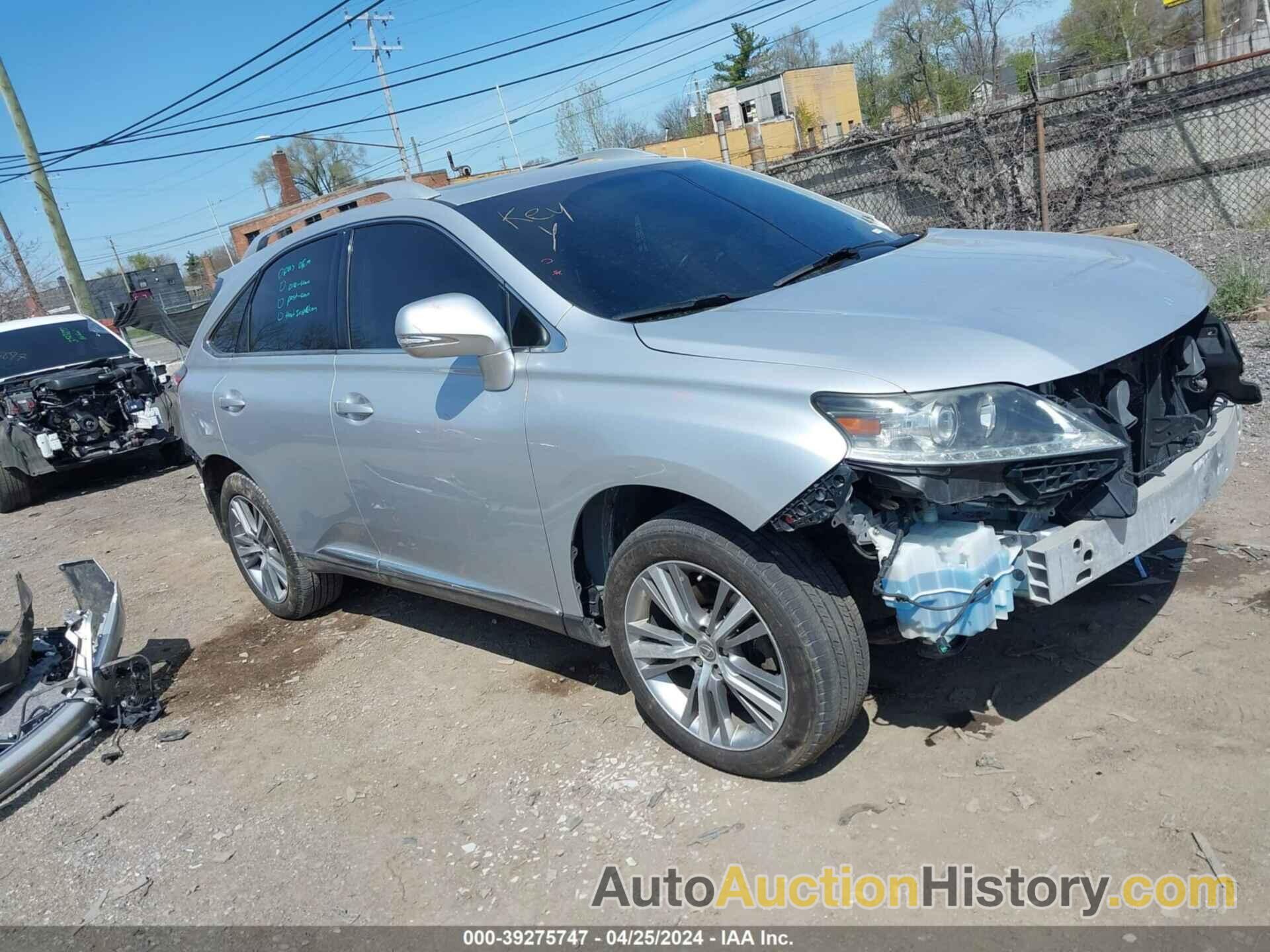 LEXUS RX 350 350/BASE/F SPORT, 2T2BK1BA9FC317008