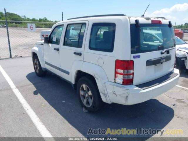 JEEP LIBERTY SPORT, 1J8GP28K18W258279