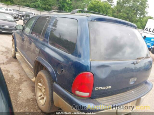 DODGE DURANGO, 1B4HR28N01F526810