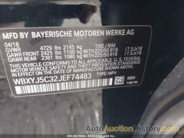 BMW X2 XDRIVE28I, WBXYJ5C32JEF74483