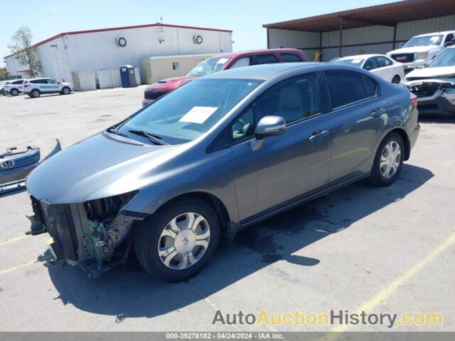 HONDA CIVIC HYBRID, JHMFB4F30CS009673