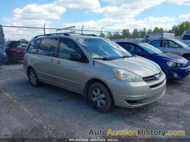 TOYOTA SIENNA LE, 5TDZA23C05S350853