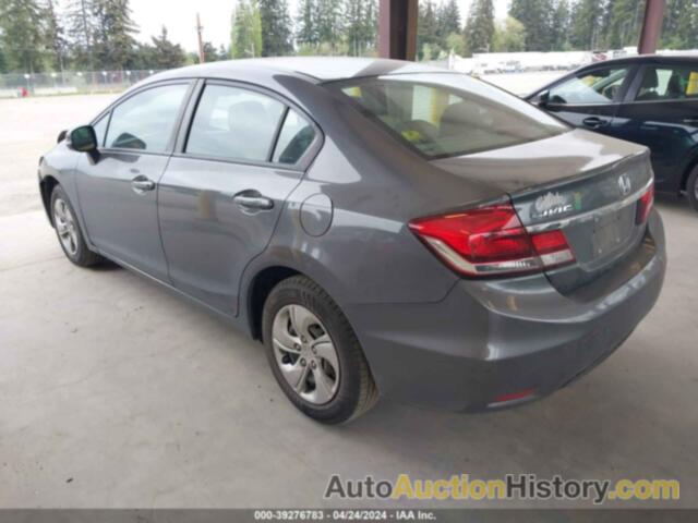 HONDA CIVIC LX, 2HGFB2F53DH544806