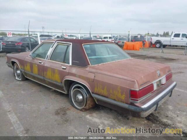 MERCURY GRAND MARQUIS GS, 2MECM74F2LX623018