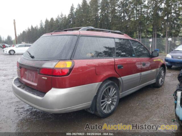 SUBARU OUTBACK, 4S3BH675X27607541