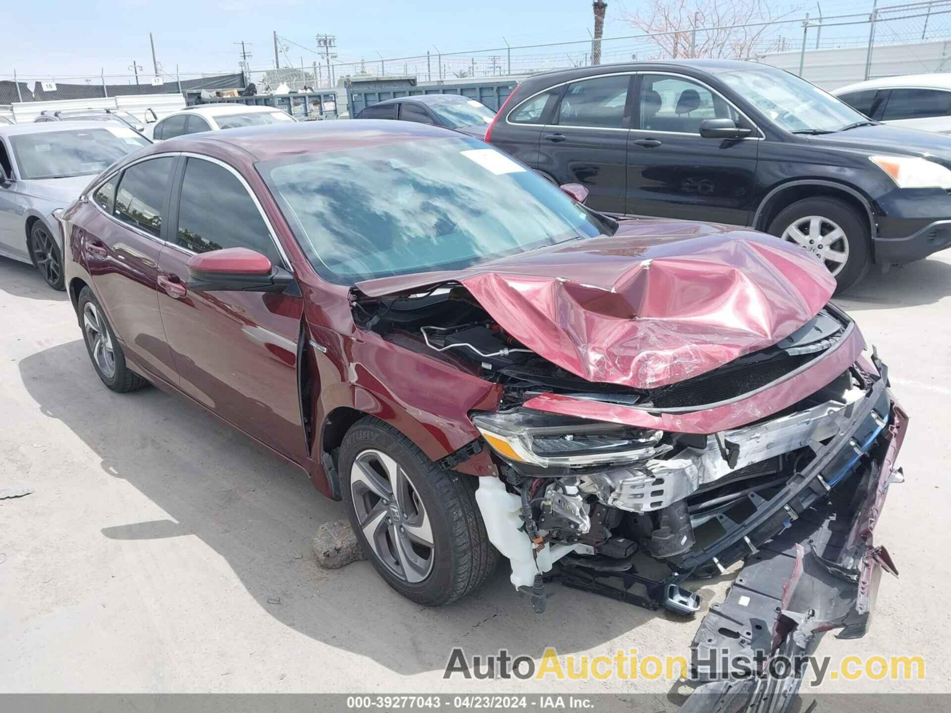 HONDA INSIGHT EX, 19XZE4F52LE000502