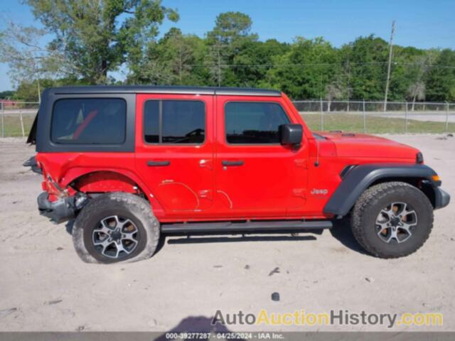 JEEP WRANGLER UNLIMITED SPORT, 1C4HJXDG4KW538782