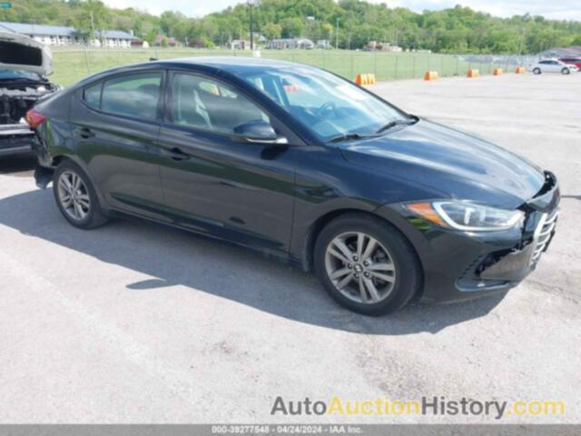 HYUNDAI ELANTRA SEL, 5NPD84LF4JH218769