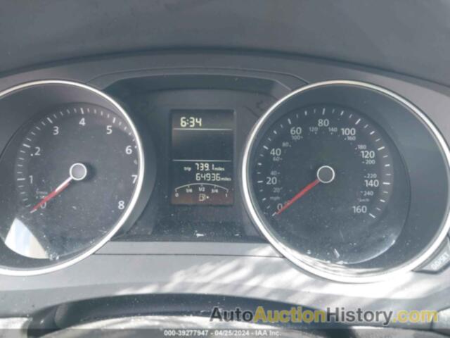 VOLKSWAGEN JETTA S, 3VW2B7AJ1HM390776