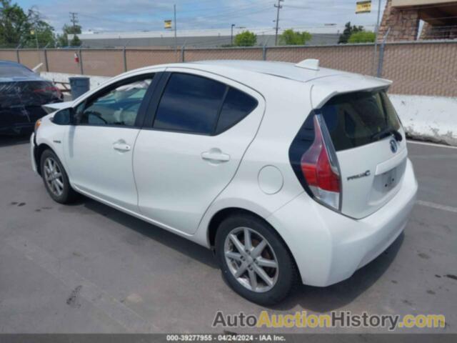 TOYOTA PRIUS C FOUR, JTDKDTB37F1097870