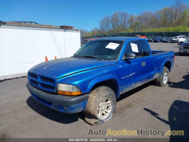 DODGE DAKOTA SLT/SPORT, 1B7GG22X81S103625