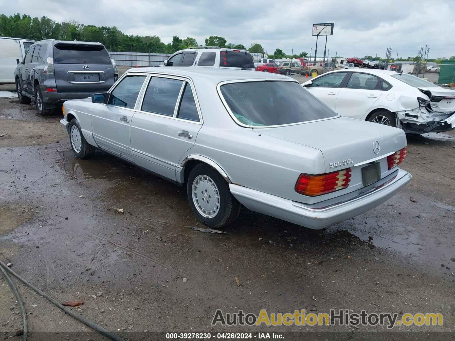 MERCEDES-BENZ 500 SEL, WDBCA37D7FA152525