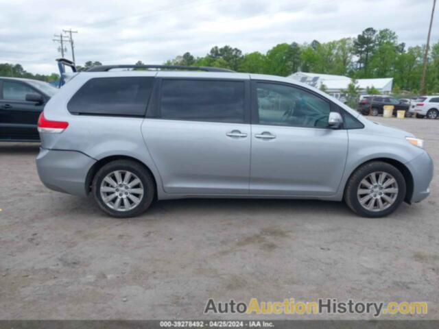 TOYOTA SIENNA LIMITED 7 PASSENGER, 5TDDK3DC7DS051984