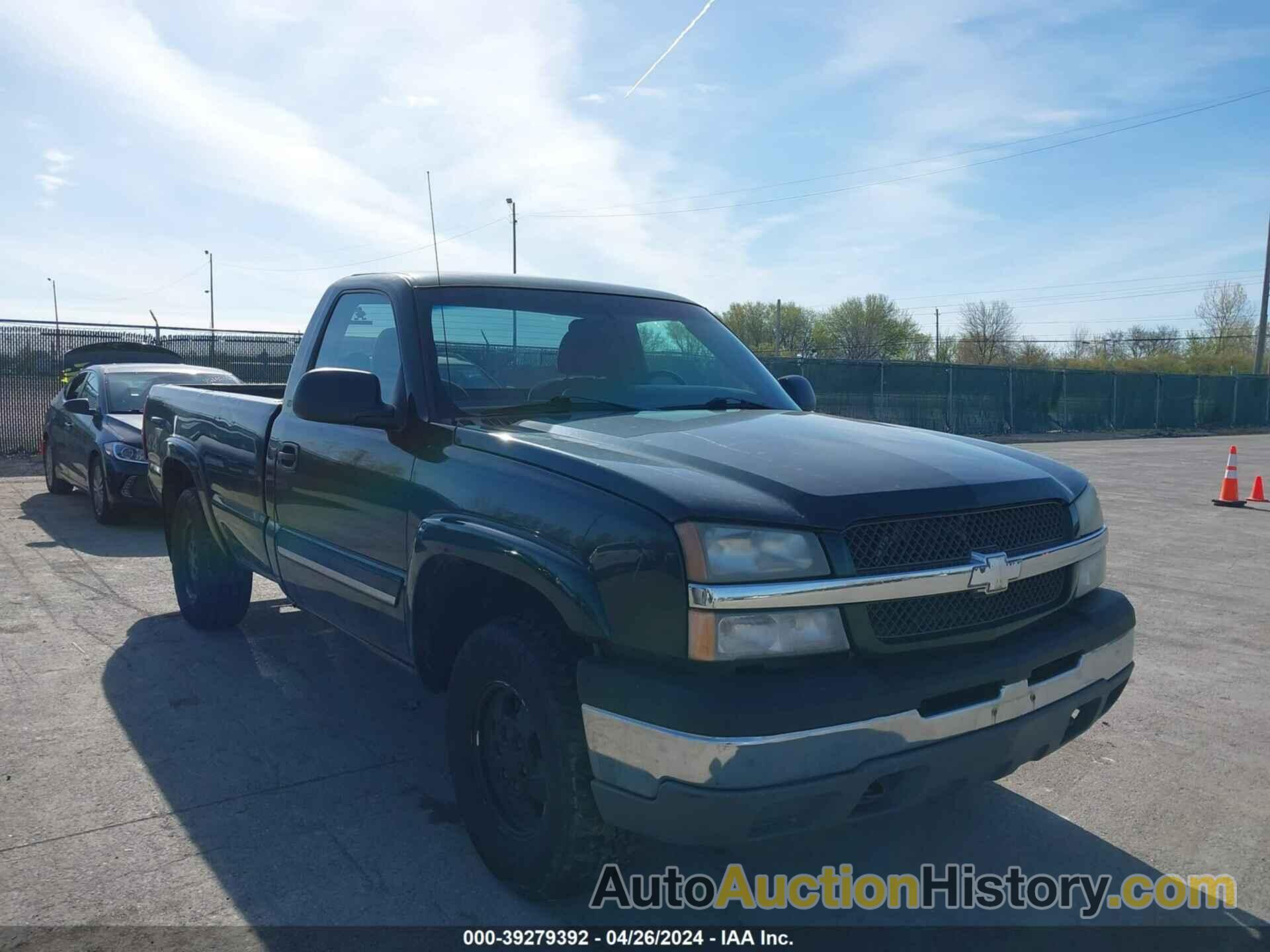 CHEVROLET SILVERADO 1500 LS, 1GCEK14T73E375868