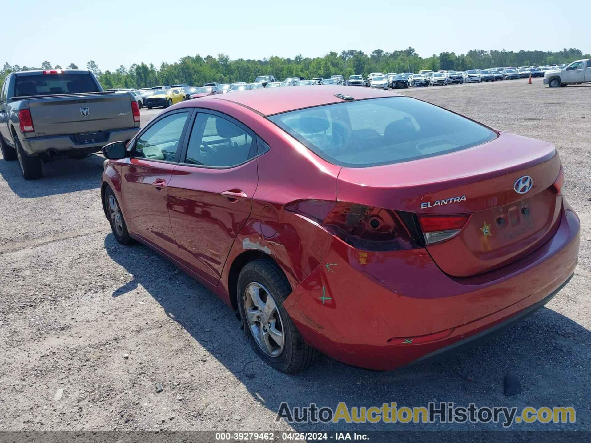 HYUNDAI ELANTRA SE, 5NPDH4AE3FH555158