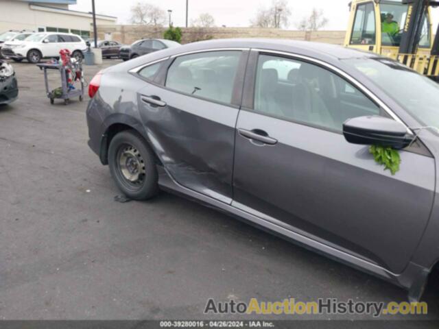 HONDA CIVIC LX, 2HGFC2F66KH502875