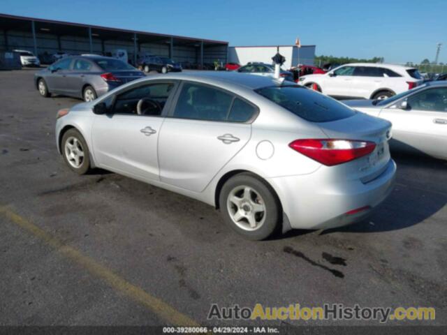 KIA FORTE LX, KNAFX4A6XF5391912