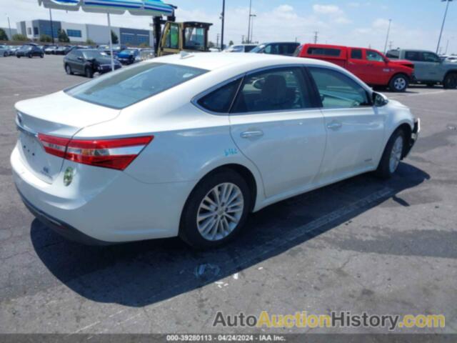 TOYOTA AVALON HYBRID LIMITED, 4T1BD1EBXDU011143