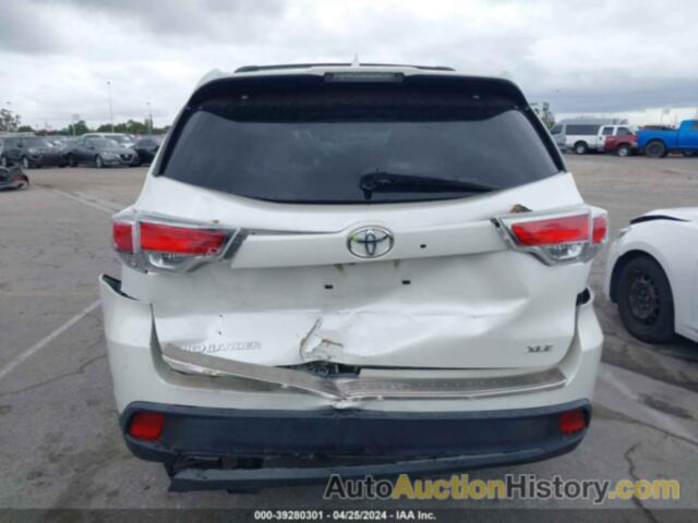 TOYOTA HIGHLANDER XLE V6, 5TDKKRFH9FS113133