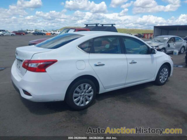 NISSAN SENTRA S, 3N1AB7AP8HY399313