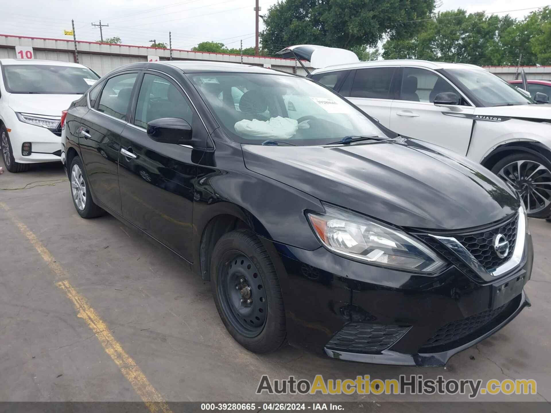 NISSAN SENTRA S, 3N1AB7AP2KY262553