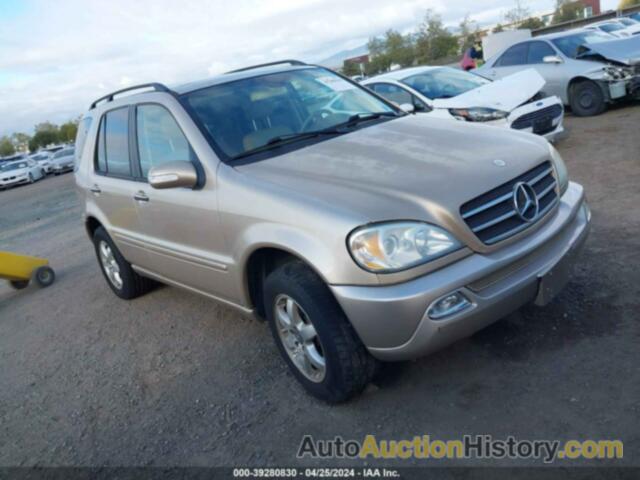 MERCEDES-BENZ ML 500, 4JGAB75EX2A362258