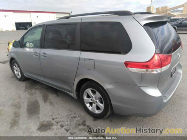 TOYOTA SIENNA LE V6 8 PASSENGER, 5TDKK3DC1DS306457