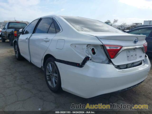 TOYOTA CAMRY HYBRID SE, 4T1BD1FK2FU160339