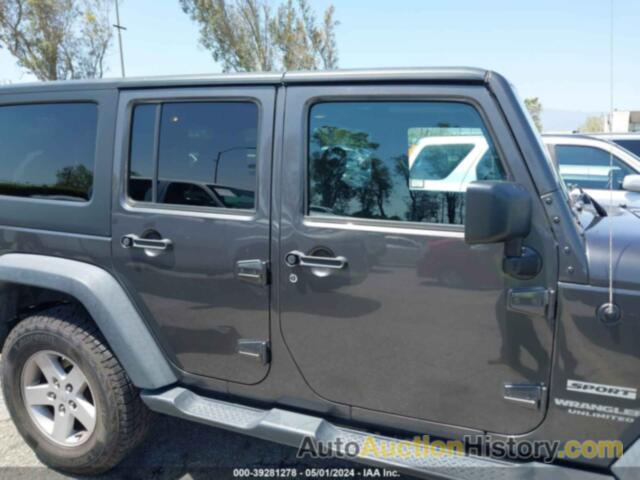 JEEP WRANGLER UNLIMITED SPORT, 1C4BJWDGXGL303599