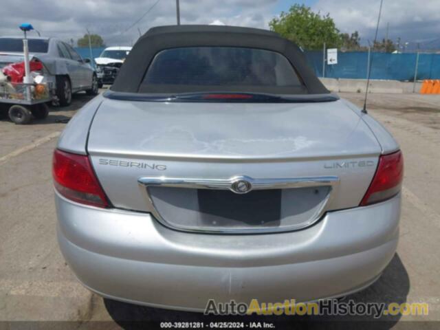 CHRYSLER SEBRING LIMITED, 1C3EL65R04N204592