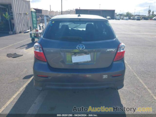 TOYOTA MATRIX S, 2T1KE40E09C010852