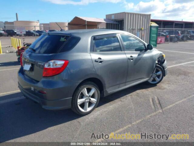 TOYOTA MATRIX S, 2T1KE40E09C010852