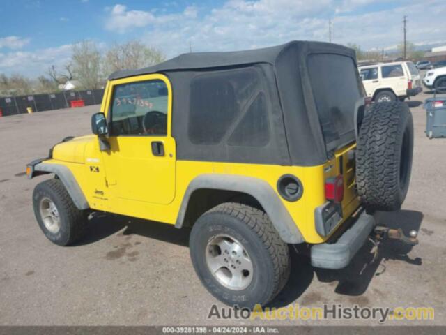 JEEP WRANGLER X, 1J4FA39SX3P368088