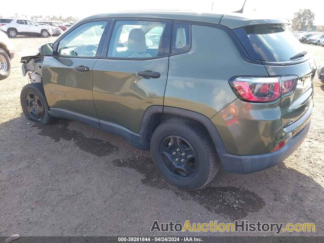 JEEP COMPASS SPORT FWD, 3C4NJCAB8LT117675