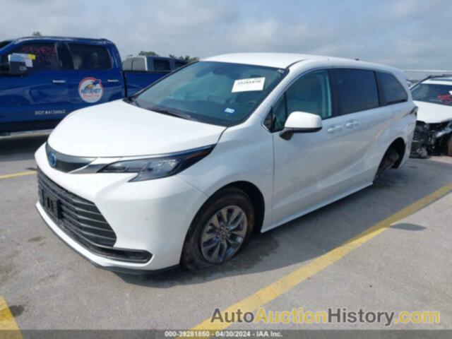 TOYOTA SIENNA LE, 5TDKRKEC2RS196112