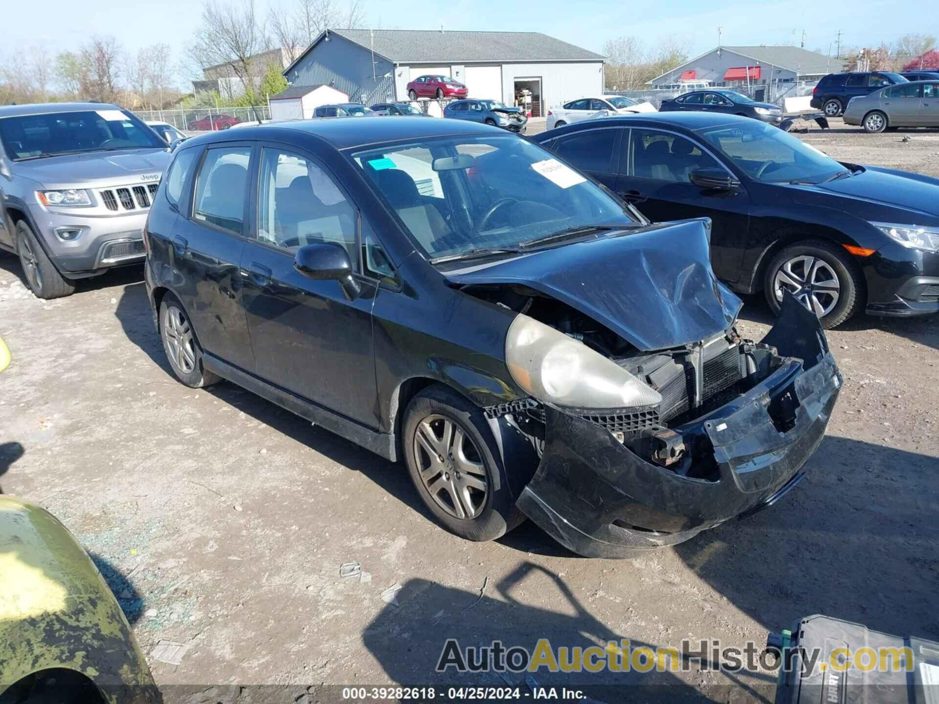 HONDA FIT SPORT, JHMGD37608S012050