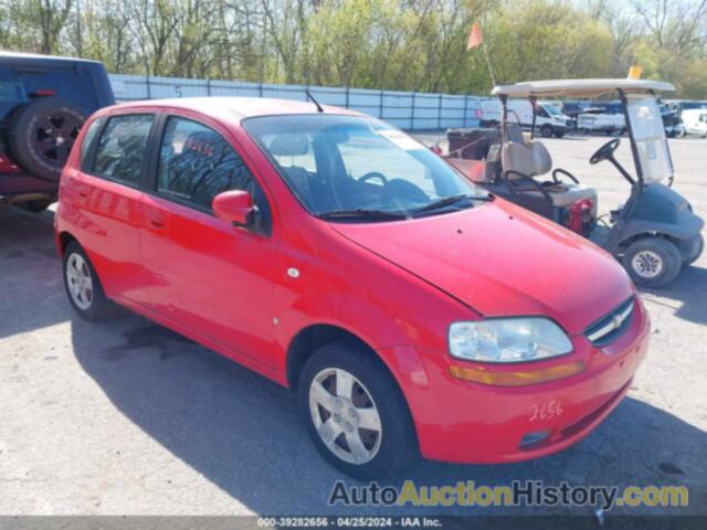 CHEVROLET AVEO 5 SPECIAL VALUE, KL1TD66628B065729