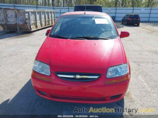 CHEVROLET AVEO 5 SPECIAL VALUE, KL1TD66628B065729