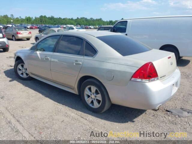 CHEVROLET IMPALA LS FLEET, 2G1WF5E3XC1326673