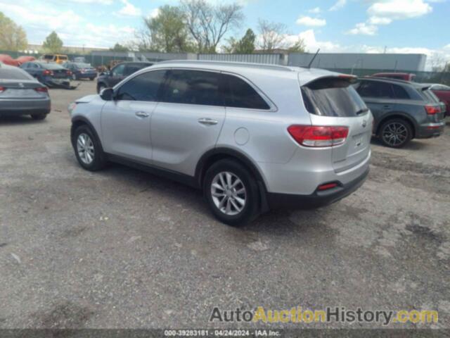 KIA SORENTO 3.3L LX, 5XYPG4A56JG358405