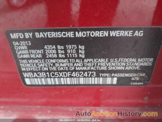 BMW 320I I, WBA3B1C5XDF462473