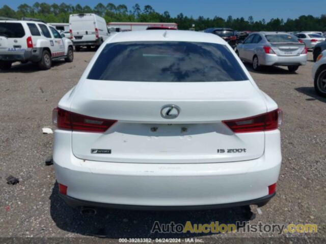 LEXUS IS 200T, JTHBA1D2XG5035812