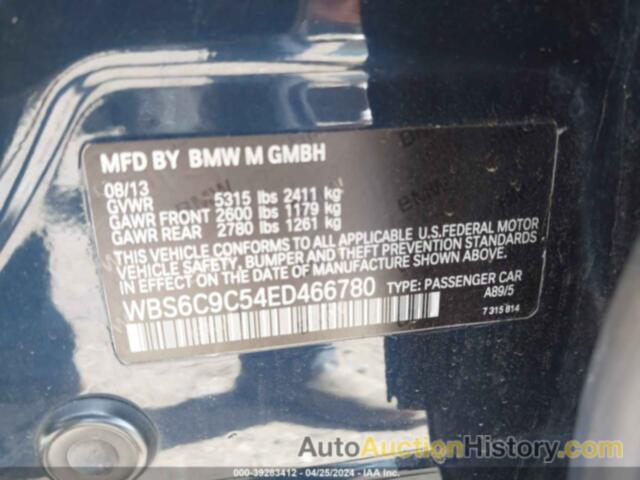 BMW M6 GRAN COUPE, WBS6C9C54ED466780