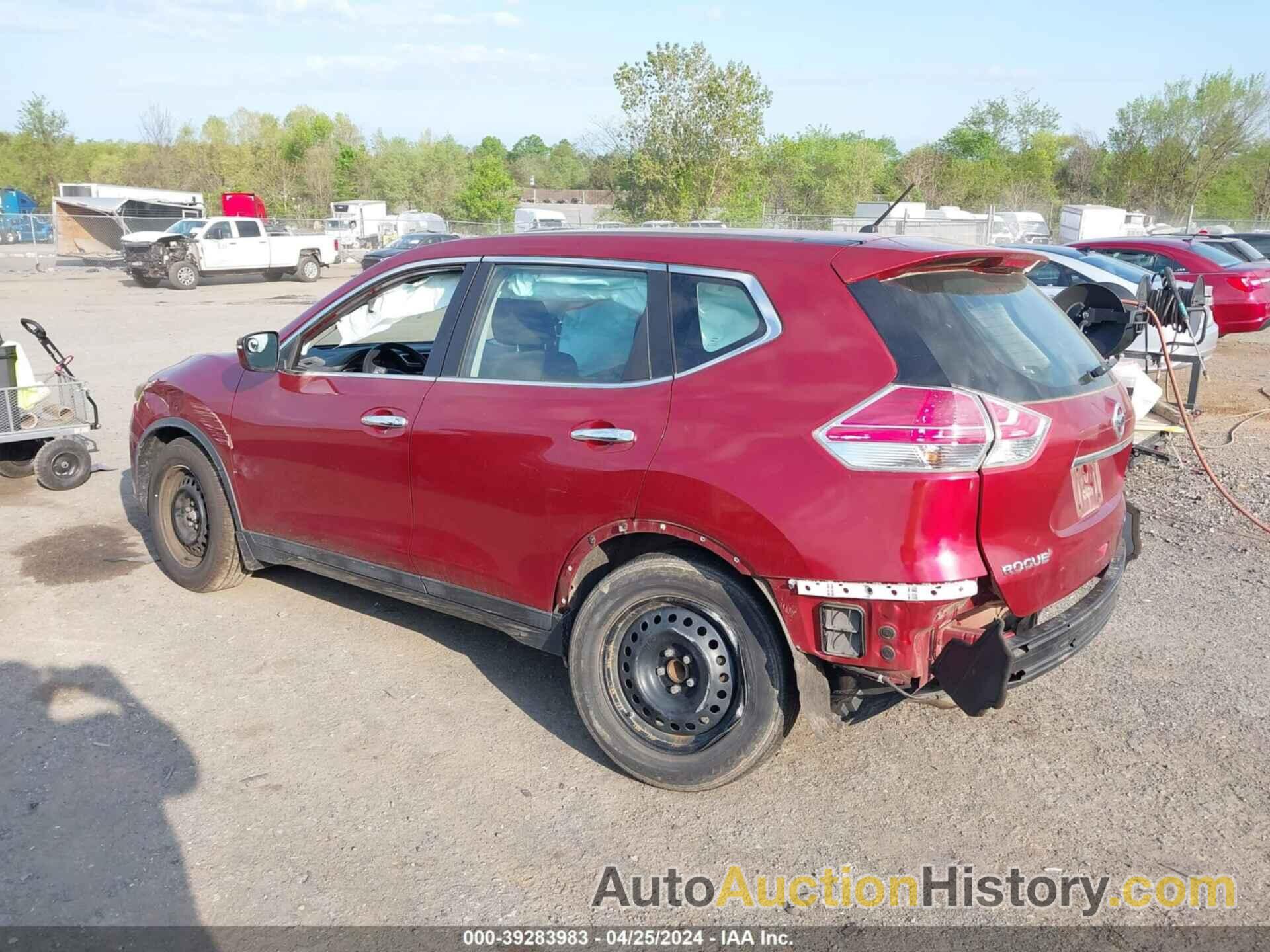 NISSAN ROGUE S, 5N1AT2MT7EC789146