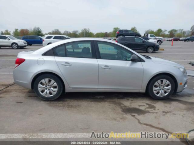 CHEVROLET CRUZE LS AUTO, 1G1PA5SH4F7268585