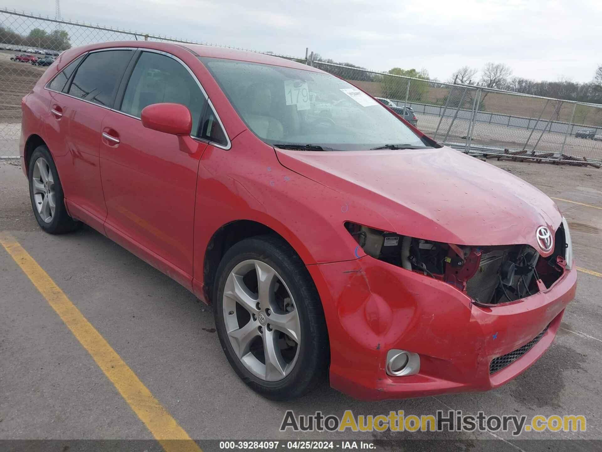 TOYOTA VENZA BASE V6, 4T3BK11A09U011458