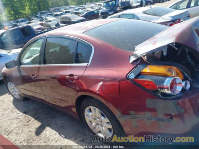 NISSAN ALTIMA 2.5 S, 1N4AL2AP4CN541147